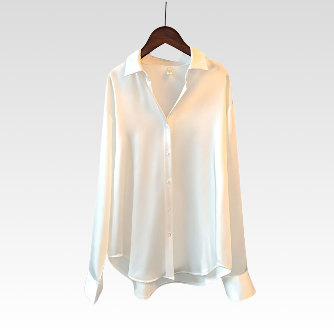 Clémence™ | Chemise en Satin