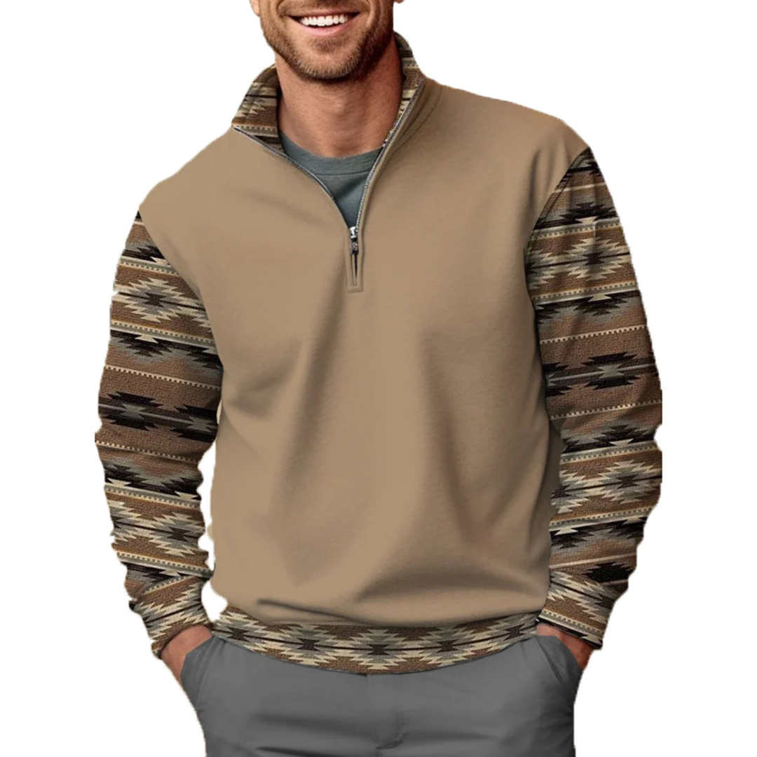 Léon — Veste en polaire à col montant