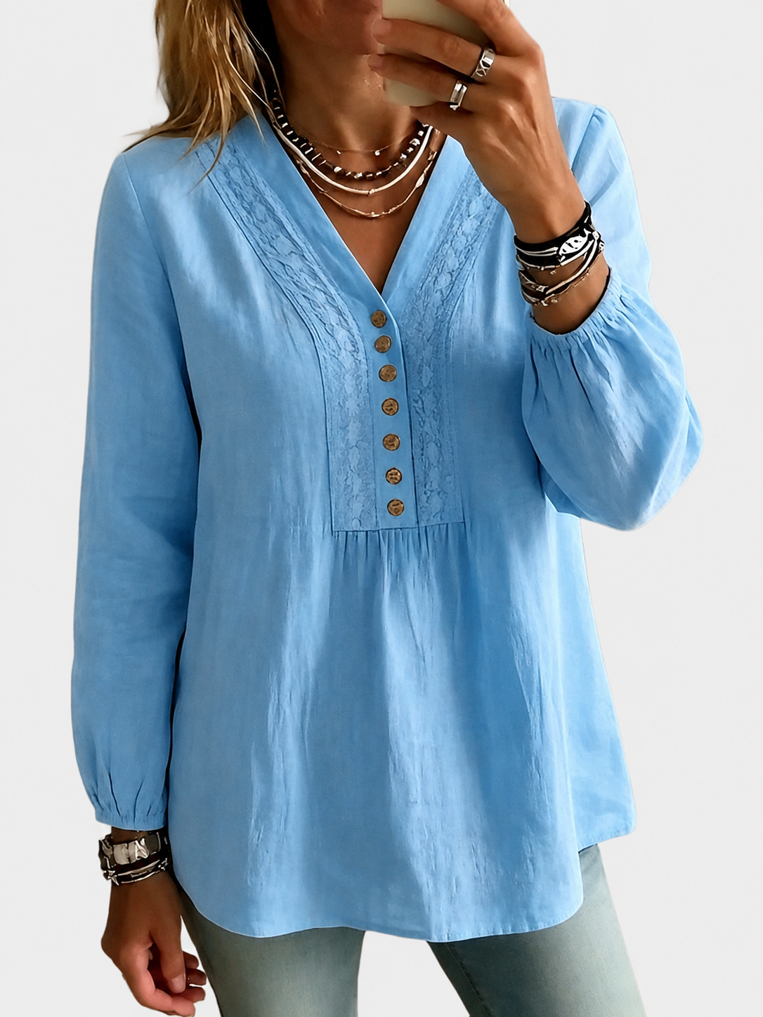 Bleu clair / 3XL