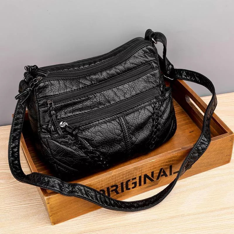 Luna | Sac à main en cuir souple