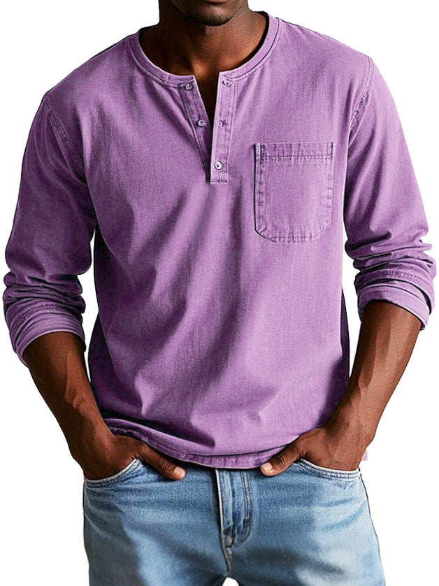 THOMAS | CHEMISE VINTAGE À MANCHES LONGUES