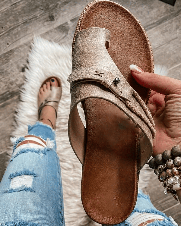 Luna | Sandales de luxe avec soutien orthopédique