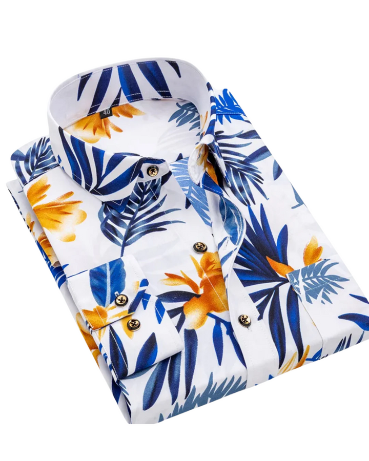 Luvare Paris - Chemise à Imprimé Nautique