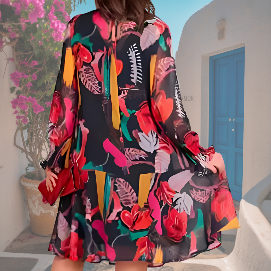 Robe Liva™ Fleurie – Élégance & Confort au Quotidien