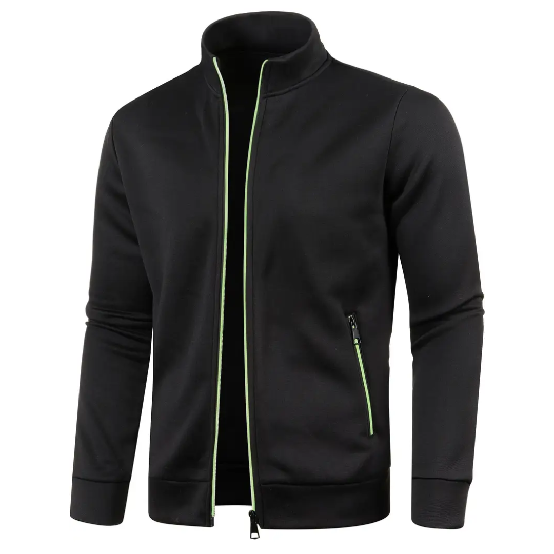 Théo™ – Veste Tricotée Classique avec Fermeture Éclair