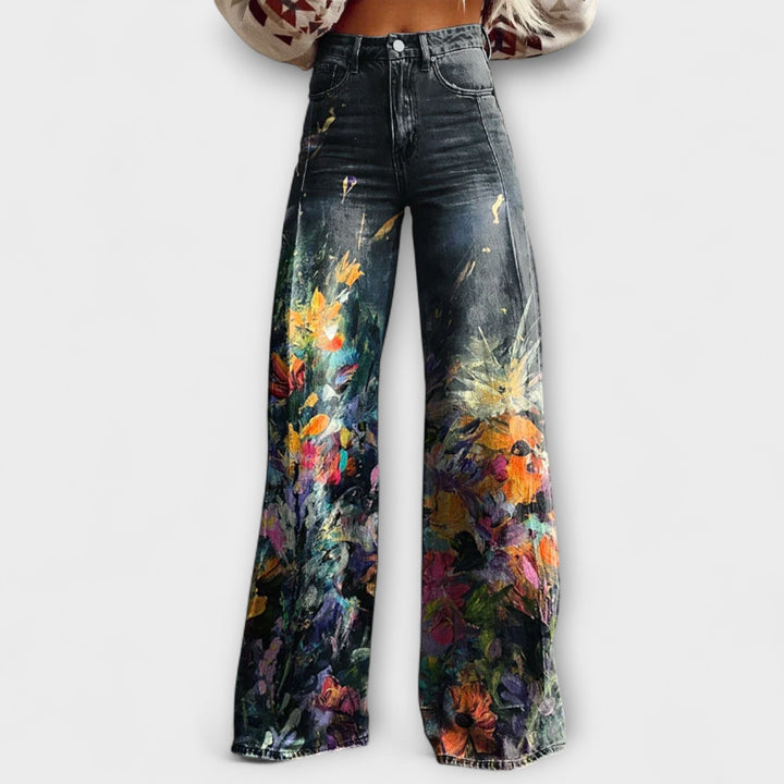 Malvina | Jeans à Jambes Amples