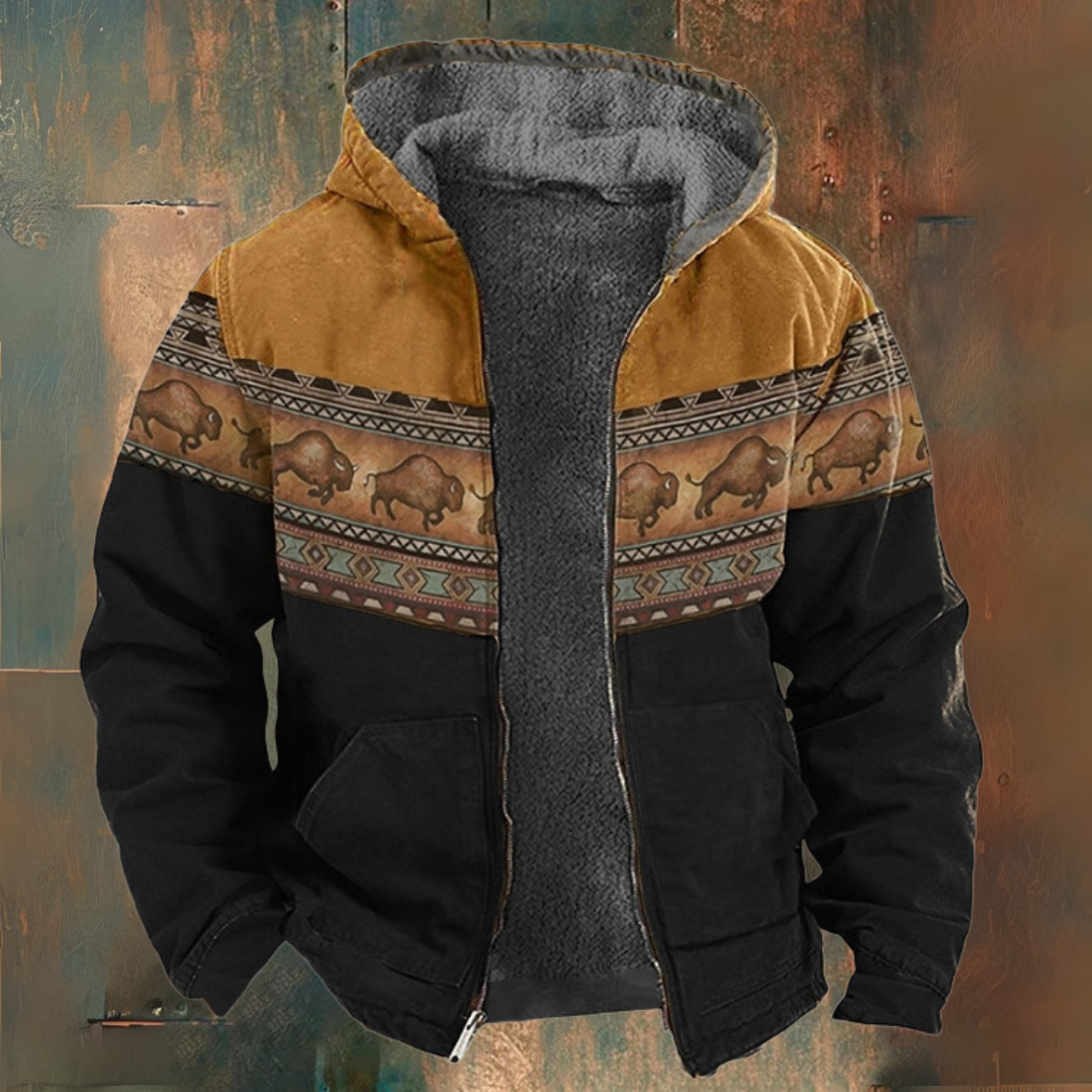 Veste-gilet zippée à capuche