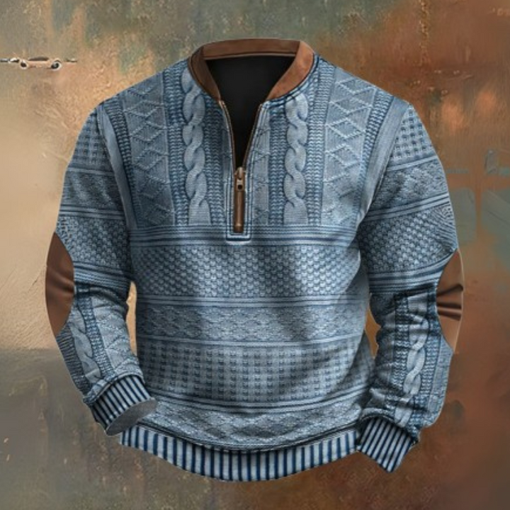 Pull à quart de zip