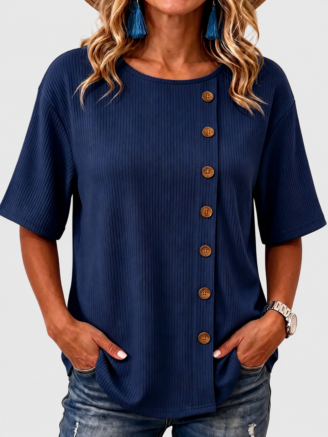 Bleu marine / 3XL