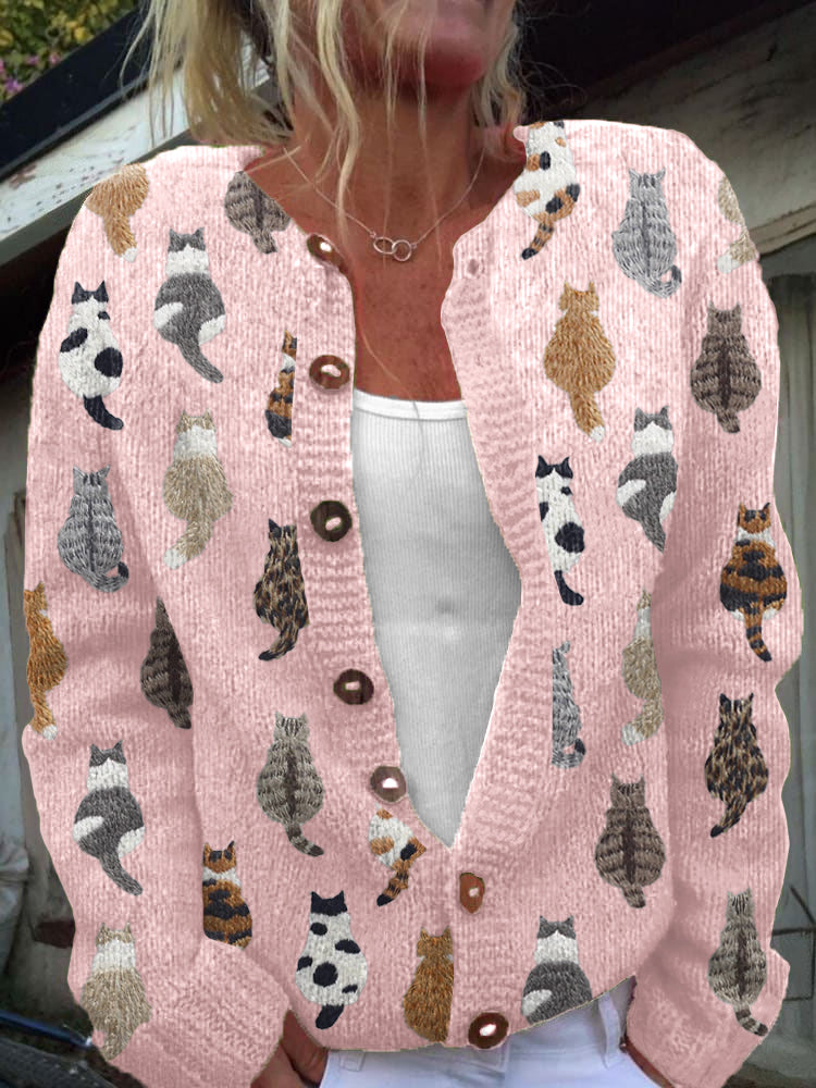 Cardigan Rose / 5XL