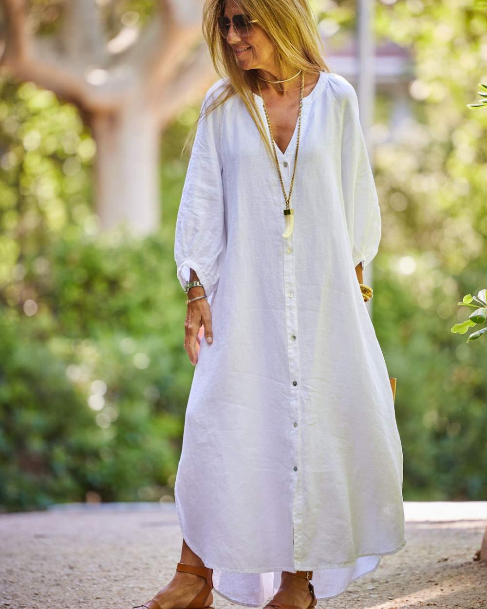 Luna | Jolie robe légère en lin