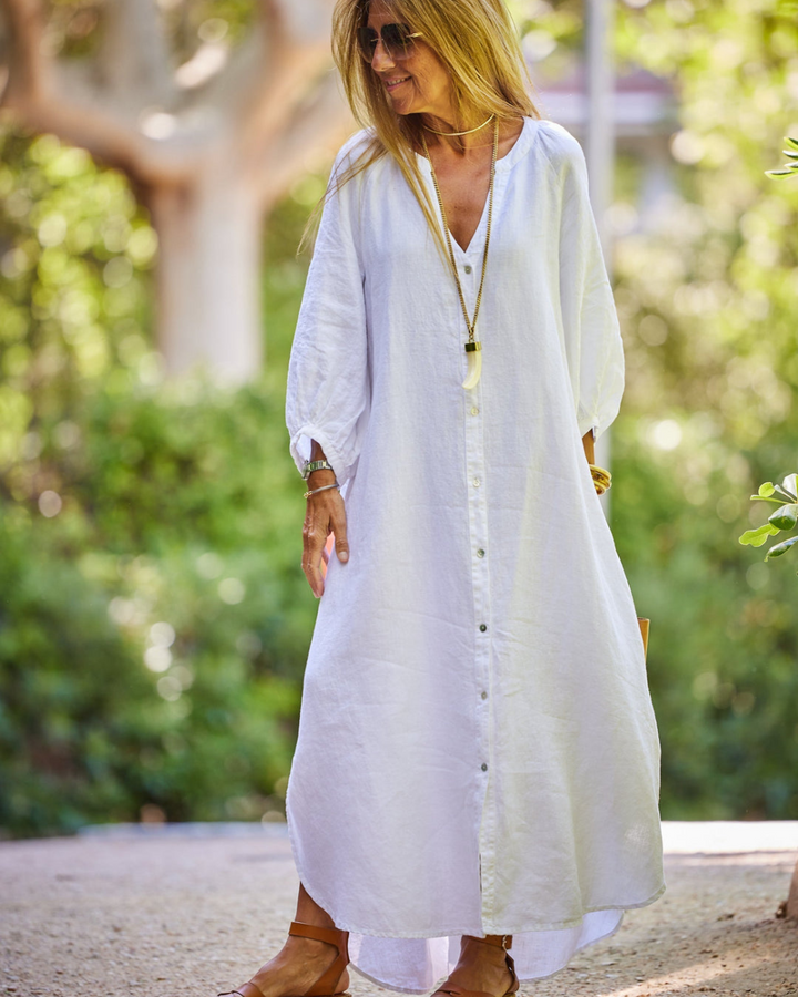 Luna | Jolie robe légère en lin