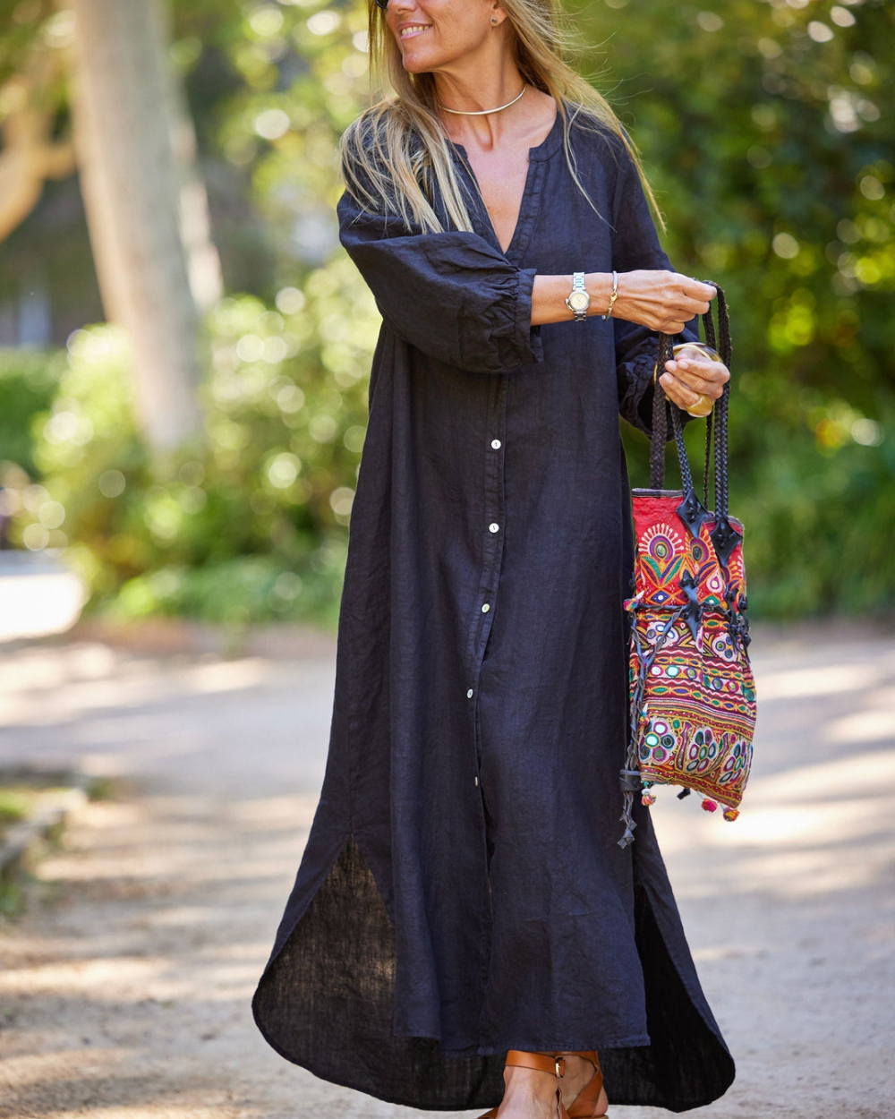 Luna | Jolie robe légère en lin