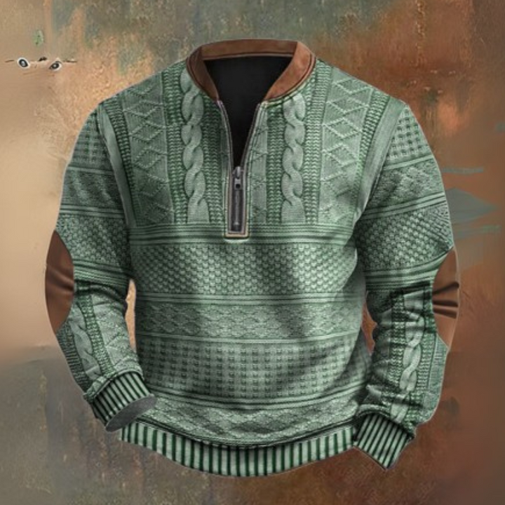 Pull à quart de zip