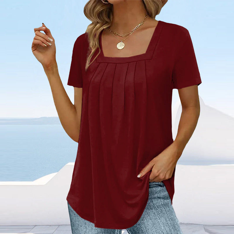 Luna | Blouse plissée