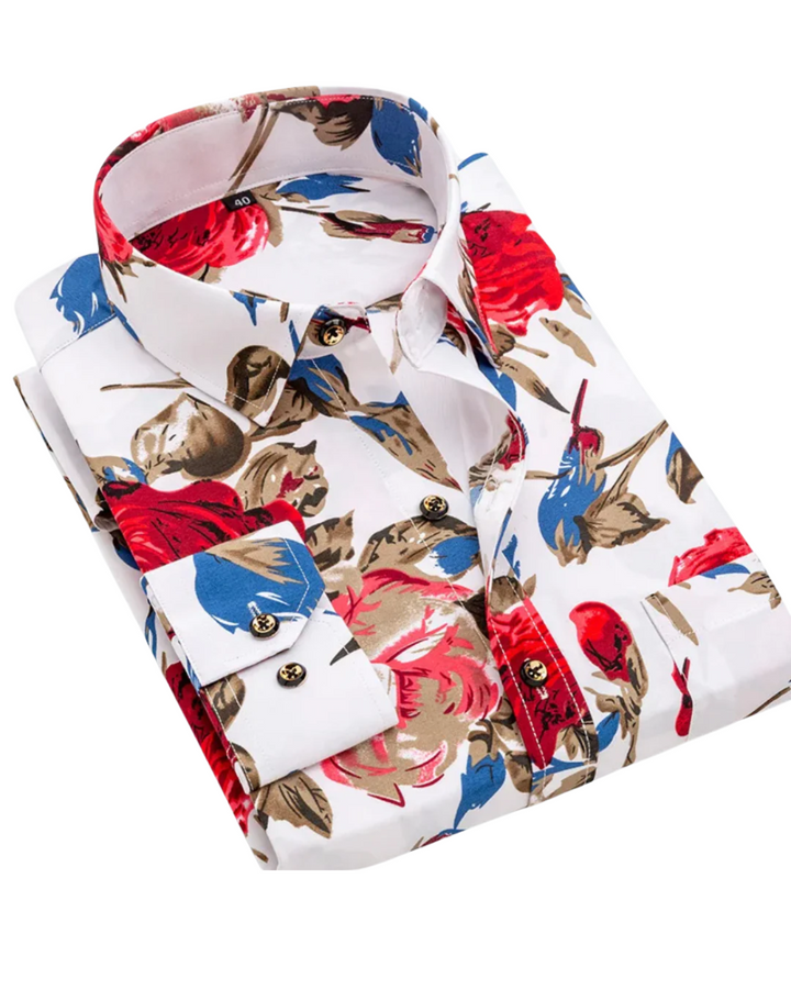 Luvare Paris - Chemise à Imprimé Nautique