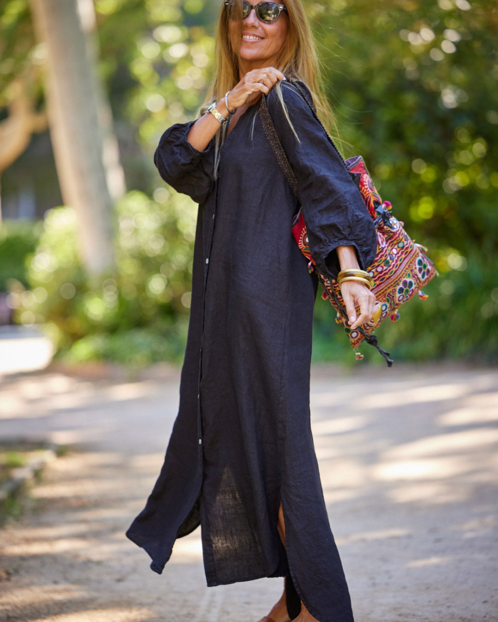 Luna | Jolie robe légère en lin