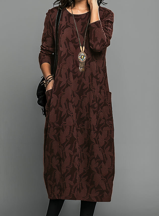 Claire | Robe d'hiver chaude avec une coupe élégante