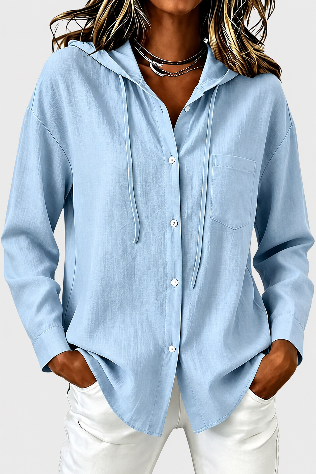 Bleu clair / 3XL