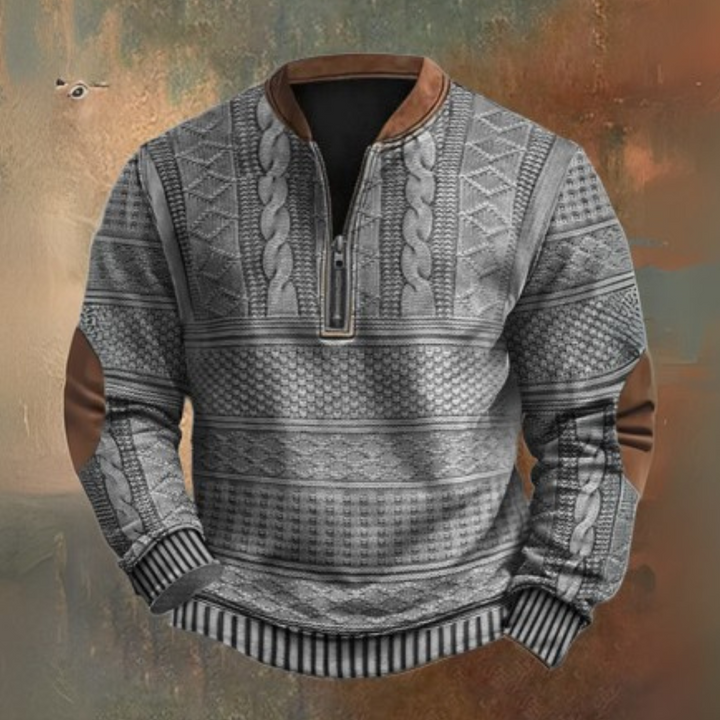Pull à quart de zip