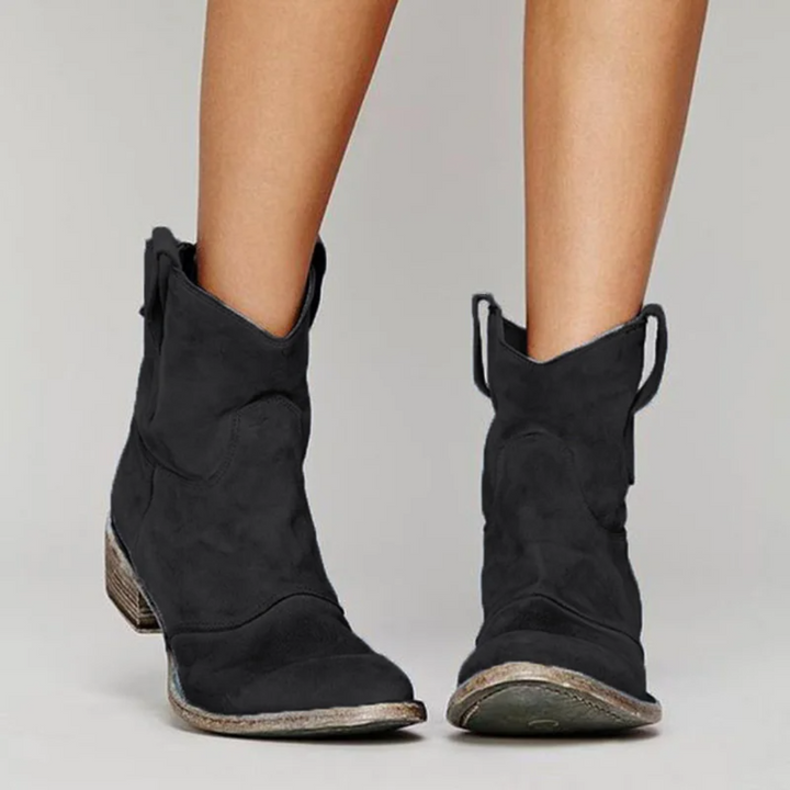 Carlotta – Bottines en Suède