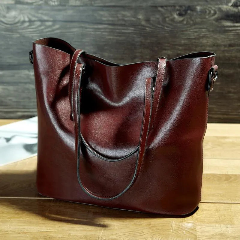 Luna | Sac à bandoulière en cuir vintage
