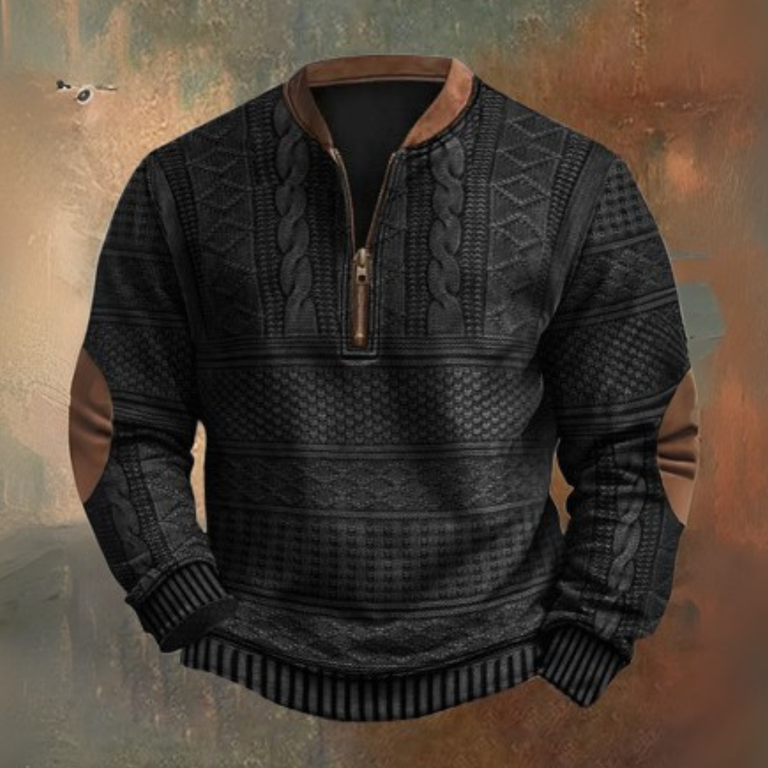 Pull à quart de zip