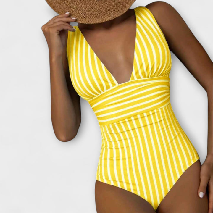 Aurora™ | Maillot de Bain Complet à Rayures