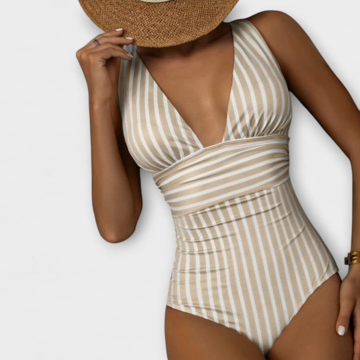 Aurora™ | Maillot de Bain Complet à Rayures