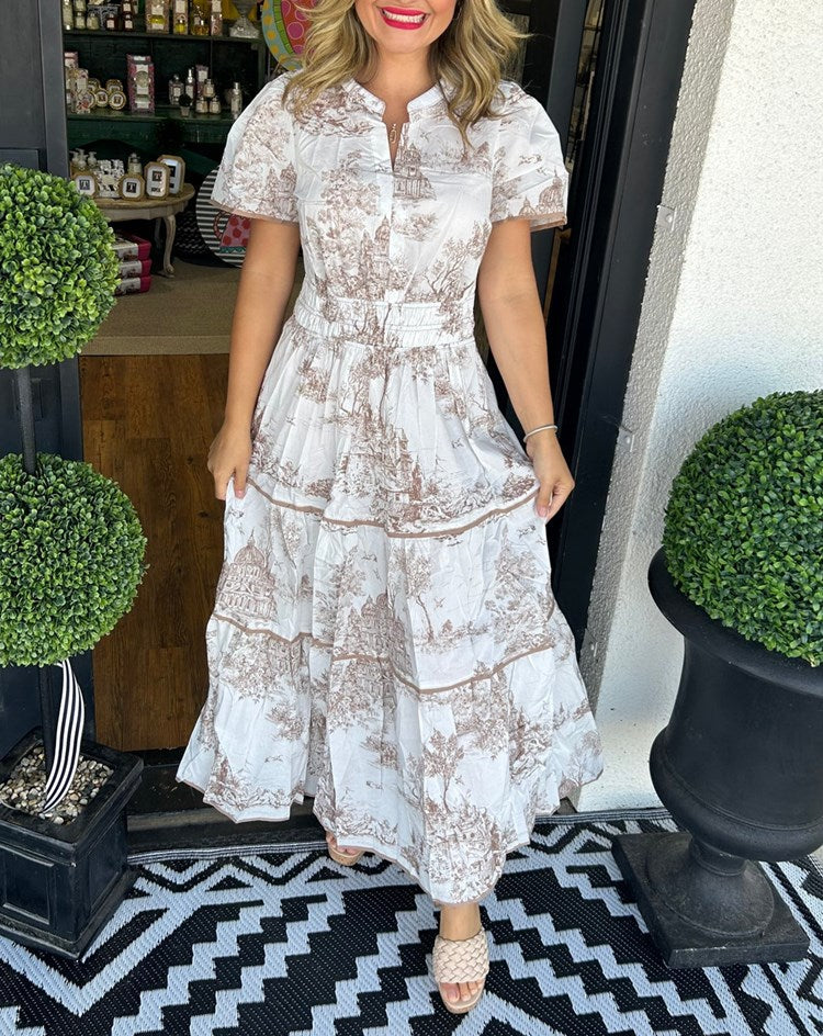 Daisy Classic Toile Maxi