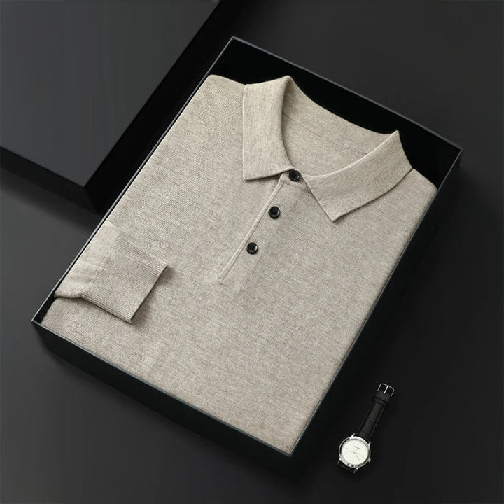 GENNARO | POLO EN 100% LAINE MERINO