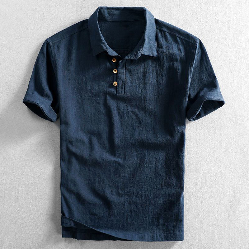 MASSIMO | POLO D'ÉTÉ EN LIN