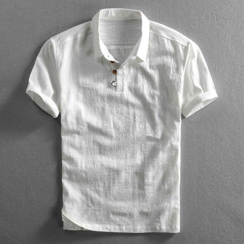 MASSIMO | POLO D'ÉTÉ EN LIN