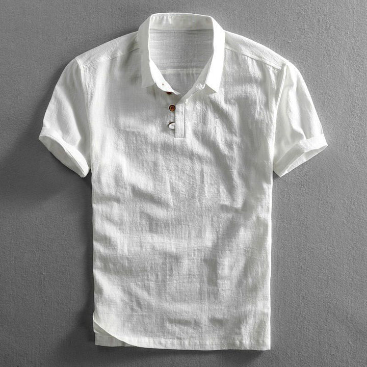 MASSIMO | POLO D'ÉTÉ EN LIN