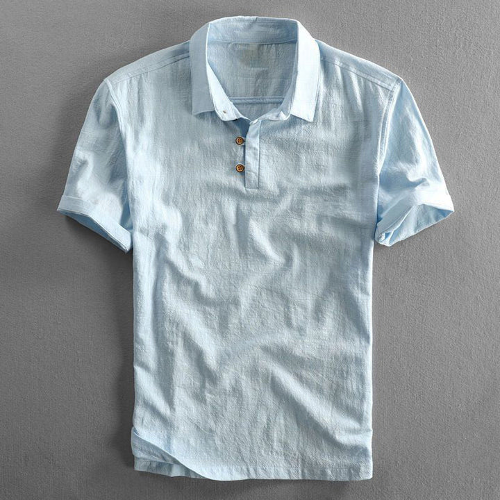 MASSIMO | POLO D'ÉTÉ EN LIN