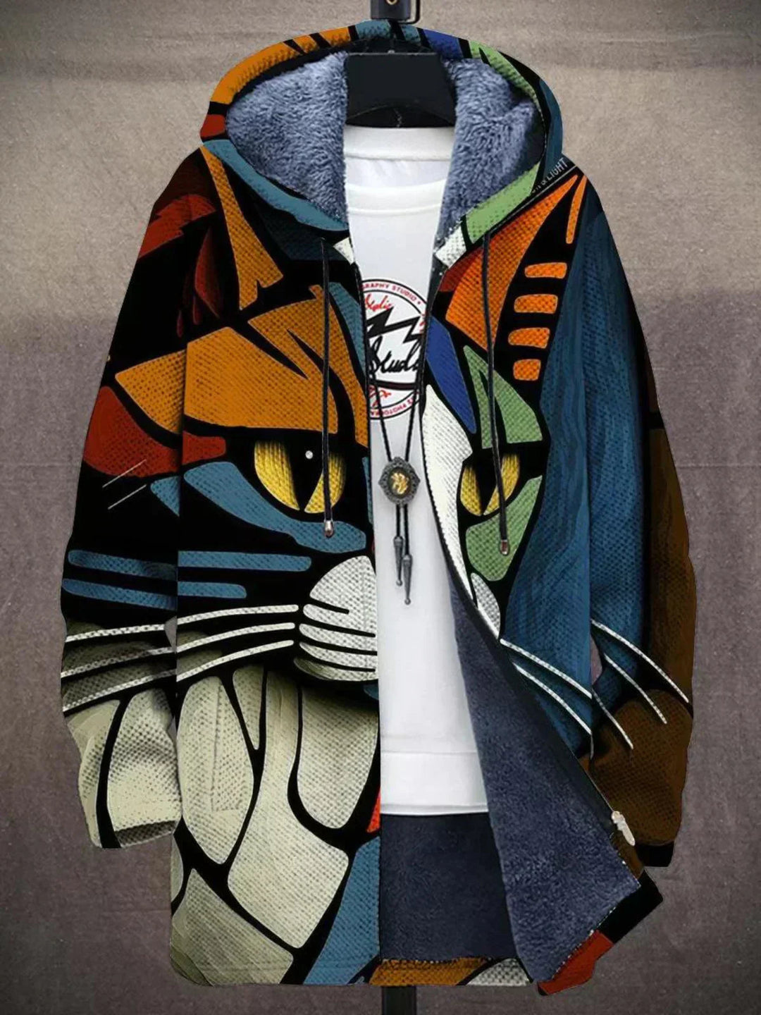 Delilah | Cardigan de luxe inspiré par l'art
