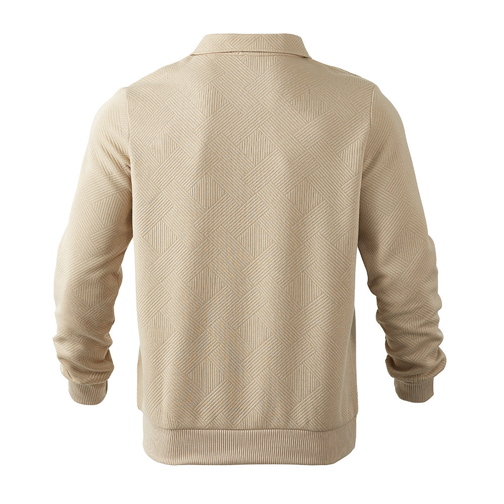 Nicolas™ | Polo pour hommes avec motif en chevrons
