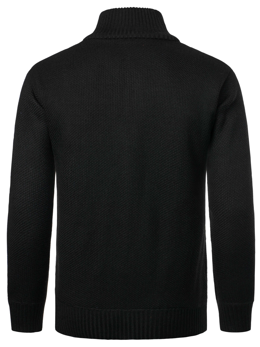 Cardigan Zippé Col Montant