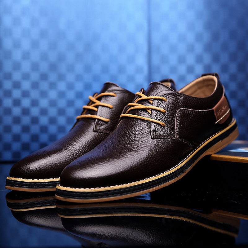 Michel — Oxford en cuir lisse, élégance & confort contemporain