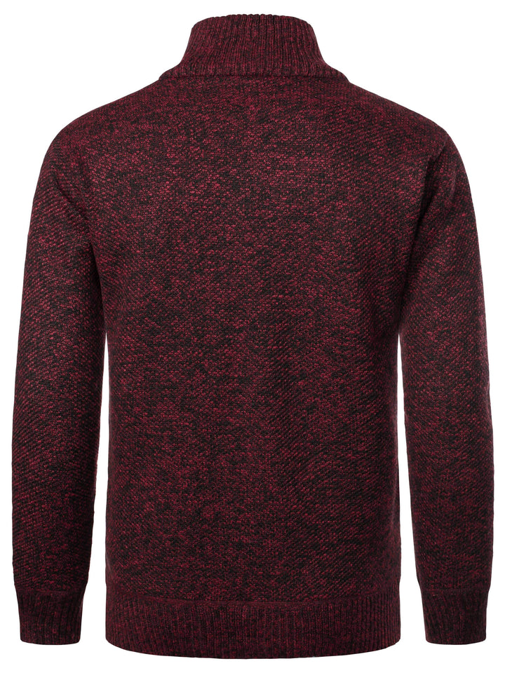 Cardigan Zippé Col Montant