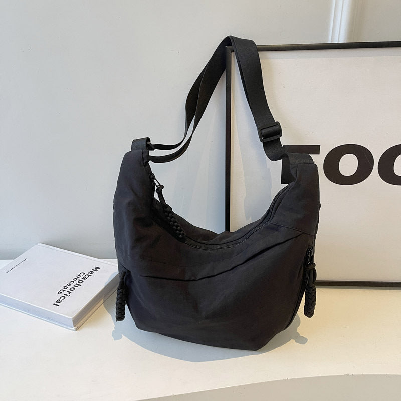 Sac à Bandoulière Élégant en Nylon pour Femme