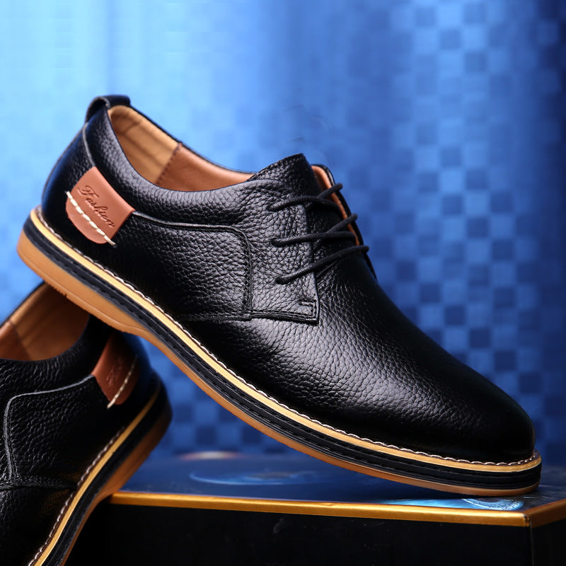 Michel — Oxford en cuir lisse, élégance & confort contemporain