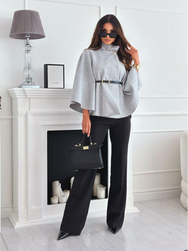 LEA - Veste Papillon Chic avec Ceinture