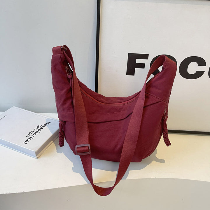 Sac à Bandoulière Élégant en Nylon pour Femme