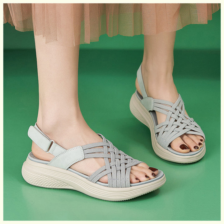 Élise™ – Sandales Confort Quotidiennes Respirantes à Amorti
