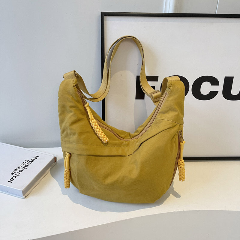 Sac à Bandoulière Élégant en Nylon pour Femme