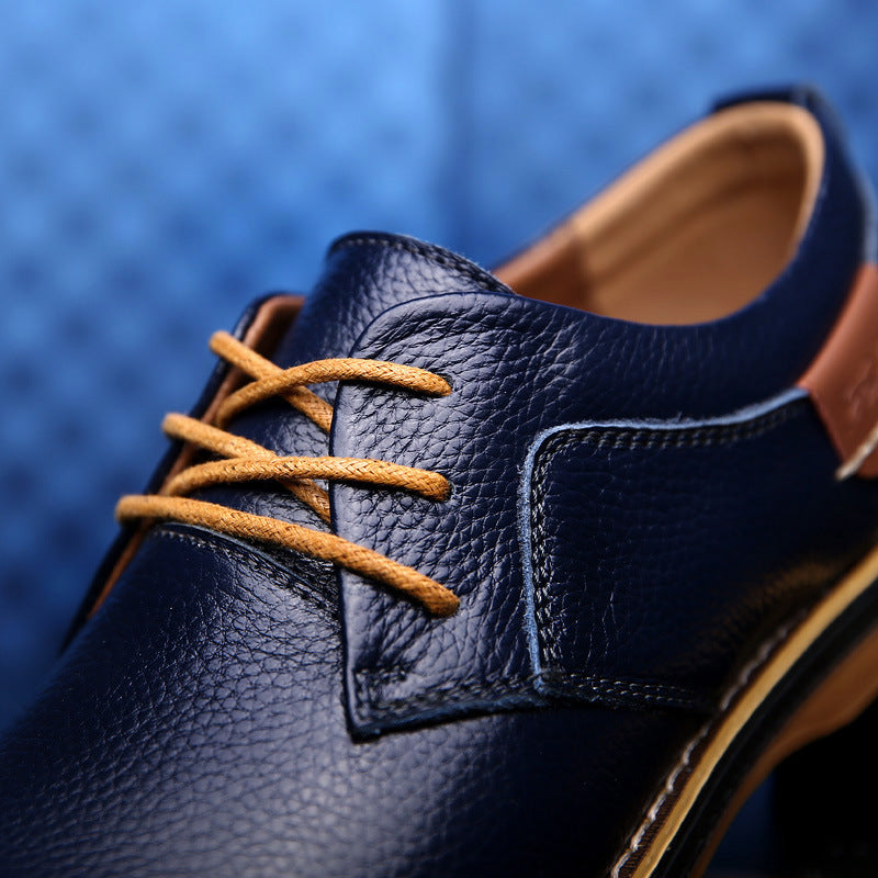 Michel — Oxford en cuir lisse, élégance & confort contemporain