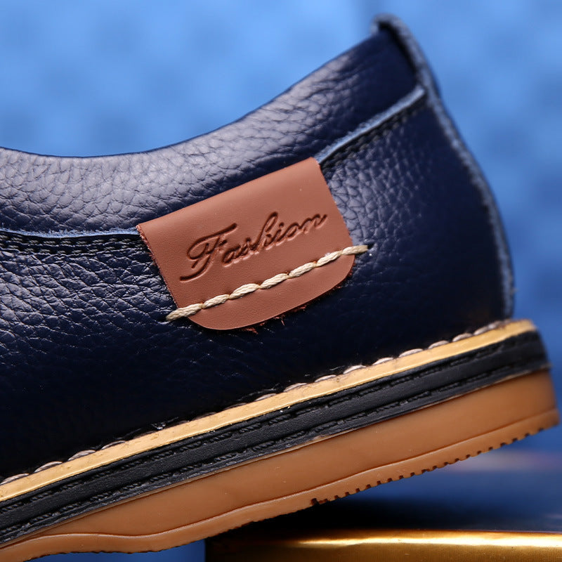 Michel — Oxford en cuir lisse, élégance & confort contemporain