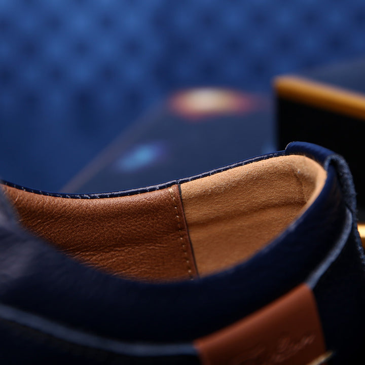 Michel — Oxford en cuir lisse, élégance & confort contemporain