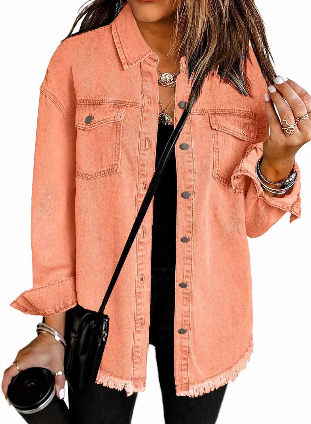 Sabine™ | Veste en Denim au Style Intemporel
